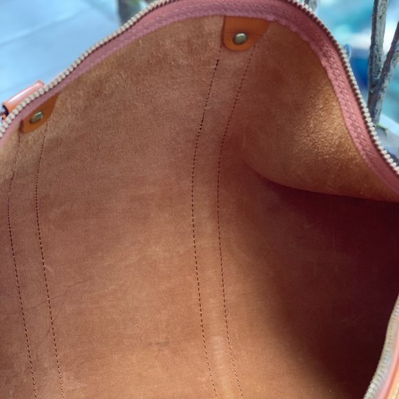 Louis Vuitton LV Boston Bag Keepall 50 Light Brown Epi - Picture 15 of 16